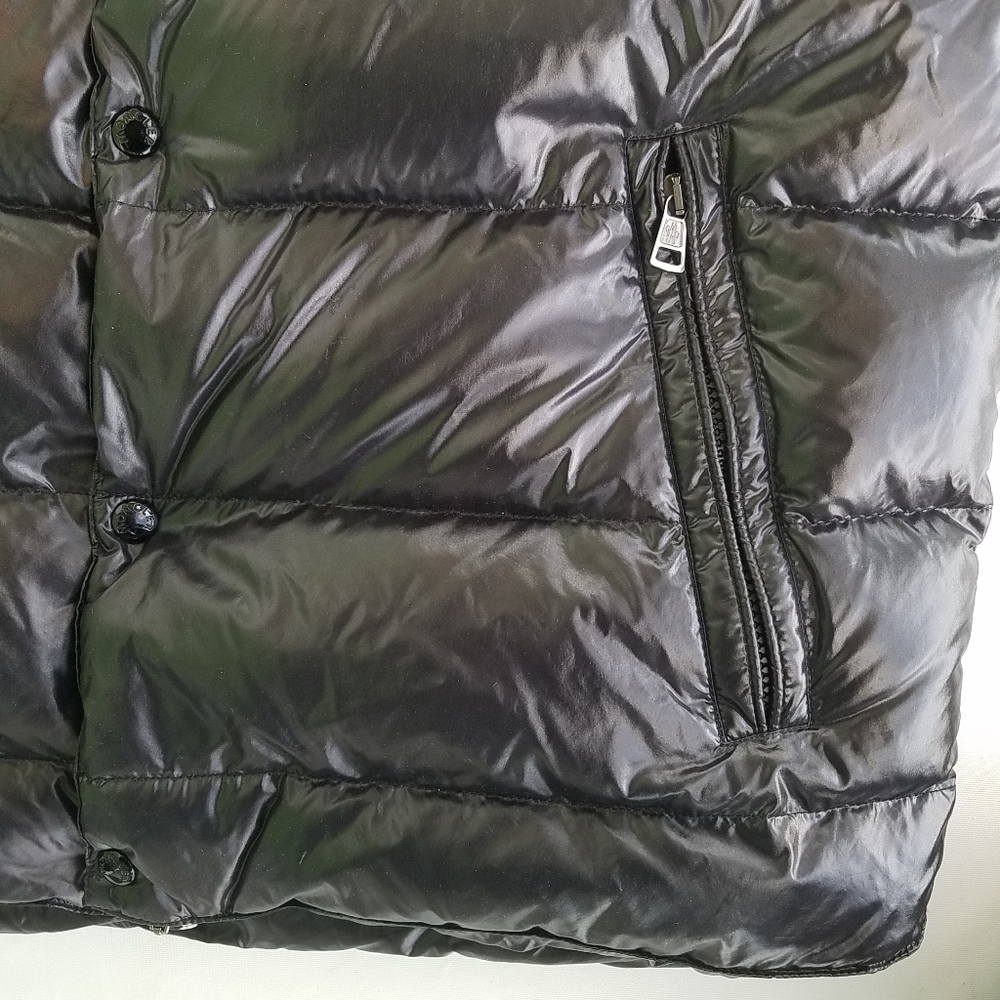 Moncler Tib Gilet Black Puffer Vest Coat - Picture 6 of 8